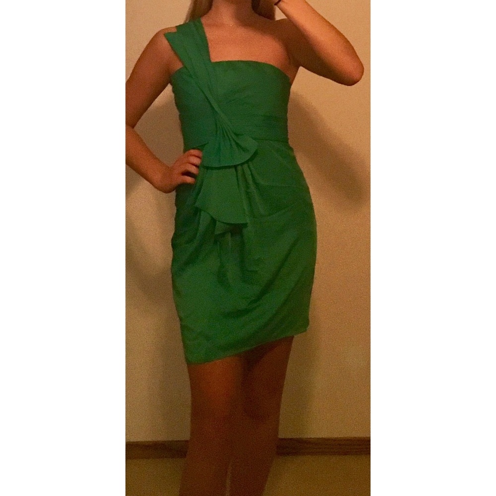 BCBGMAXAZRIA Emerald Dress